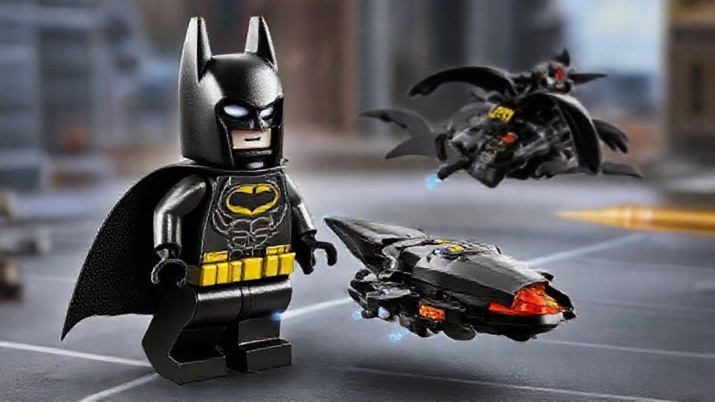 乐高DC蝙蝠侠系列清仓特惠：713片可动人偶套装史低31美元