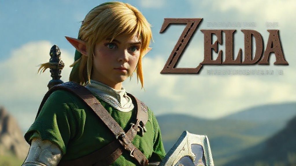 《塞尔达传说》真人电影拍摄现场泄露，女演员疑似出演英帕角色